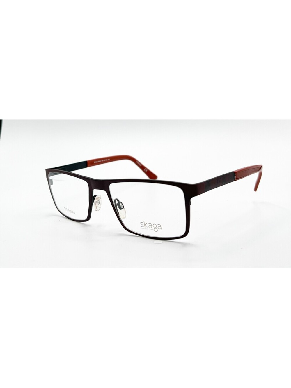 Skaga 2512-U Rikku 214 Rust Authentic Eyeglasses 56-19-145